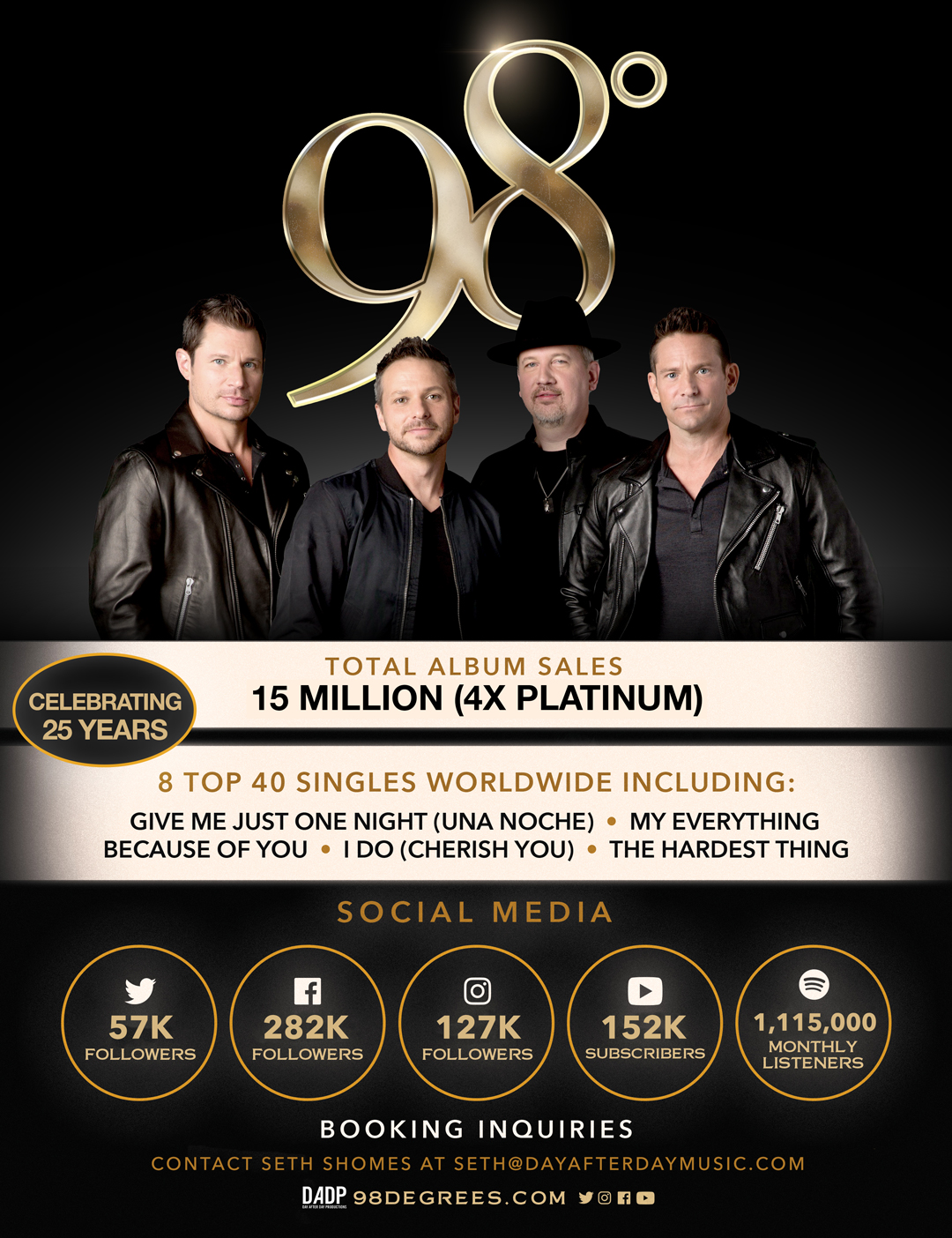 98 Degrees Day After Day Productions