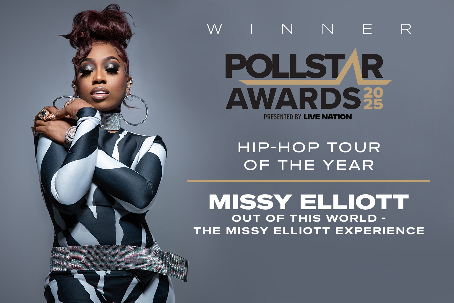 missy tour pollstar winner