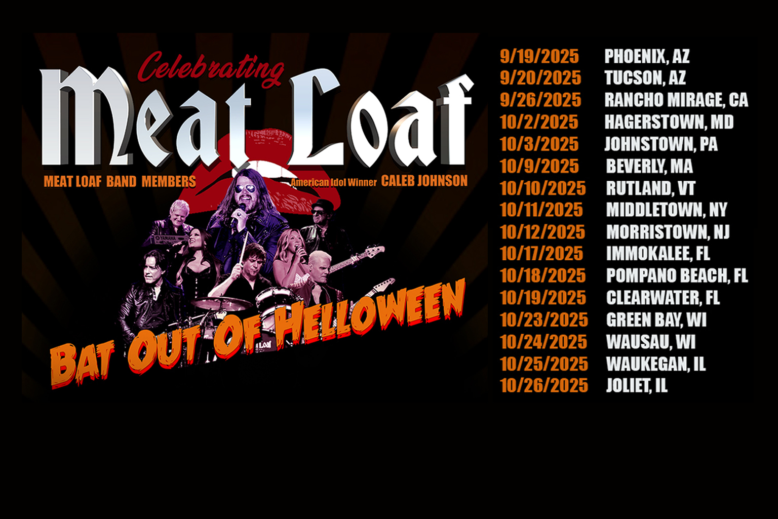 celebrating meat loaf