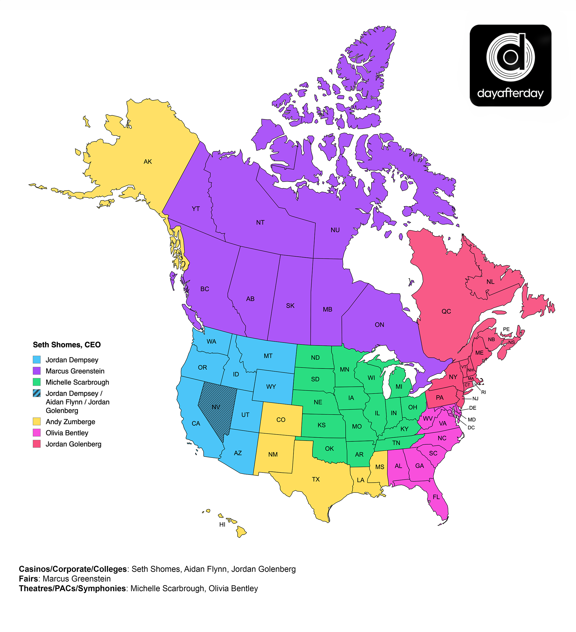 dadp agent territory map
