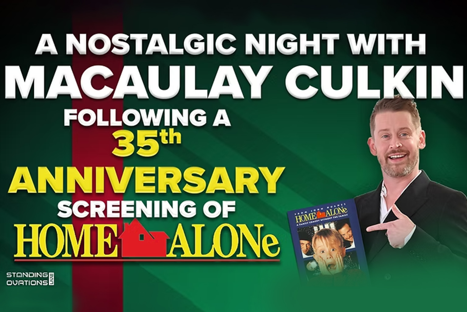 home alone standing ovations live