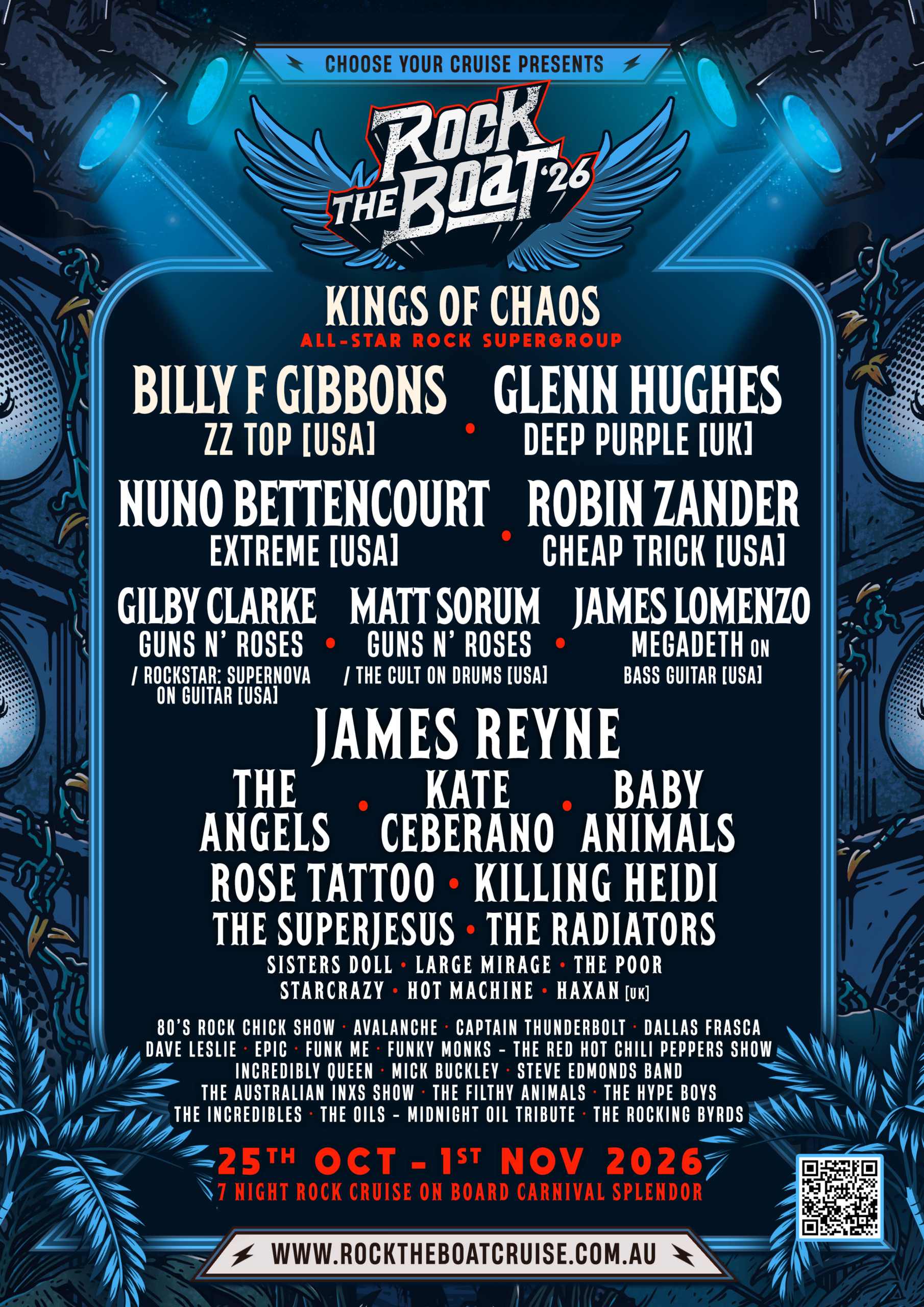 Rock The Boat 2026 Poster - UPDATED (2Apr26)