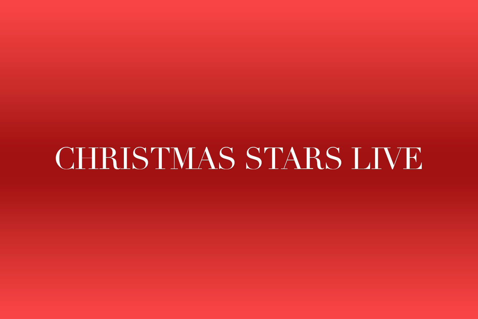 christmas stars live