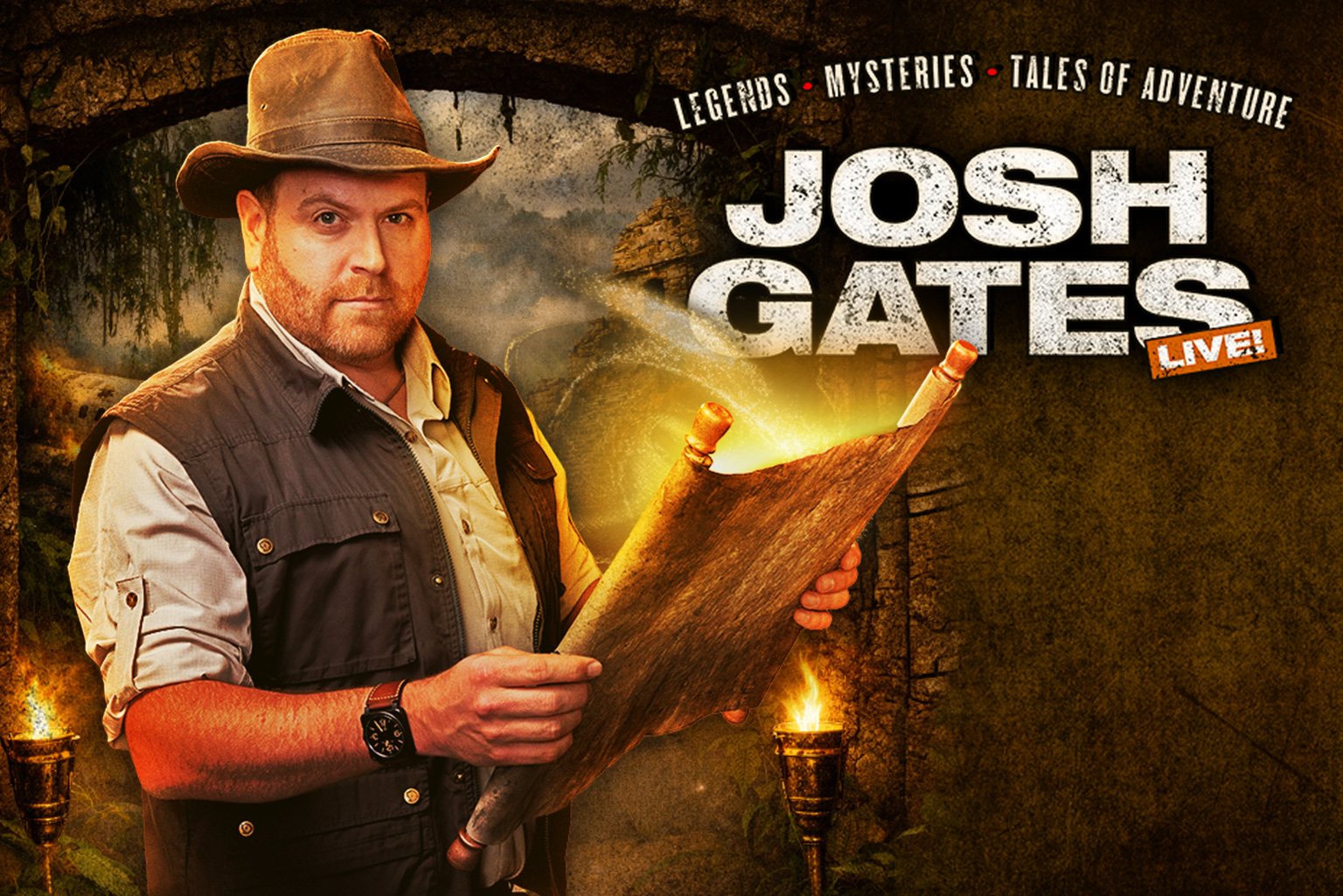 josh gates live